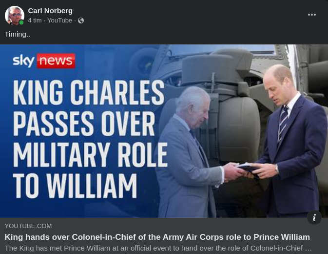 Militärroll Från Charles Till William