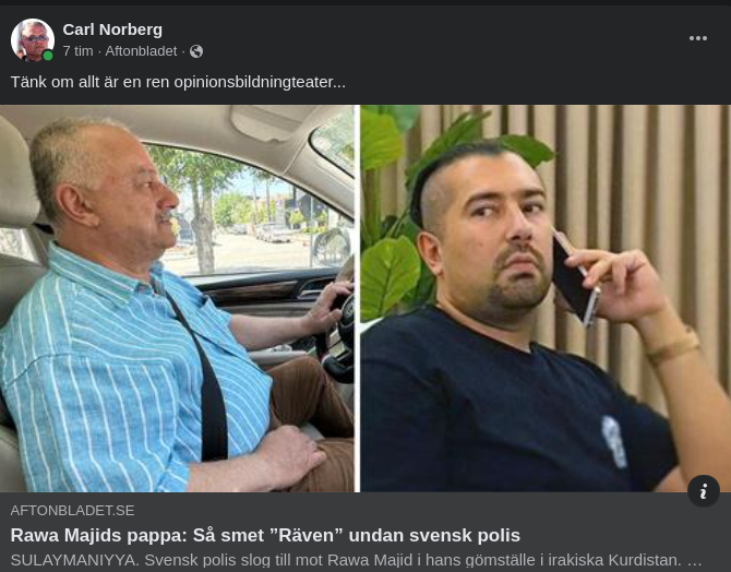 Opinionsbildande Rävflykt