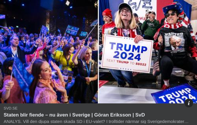 Statlig Svensk Fientlighet..