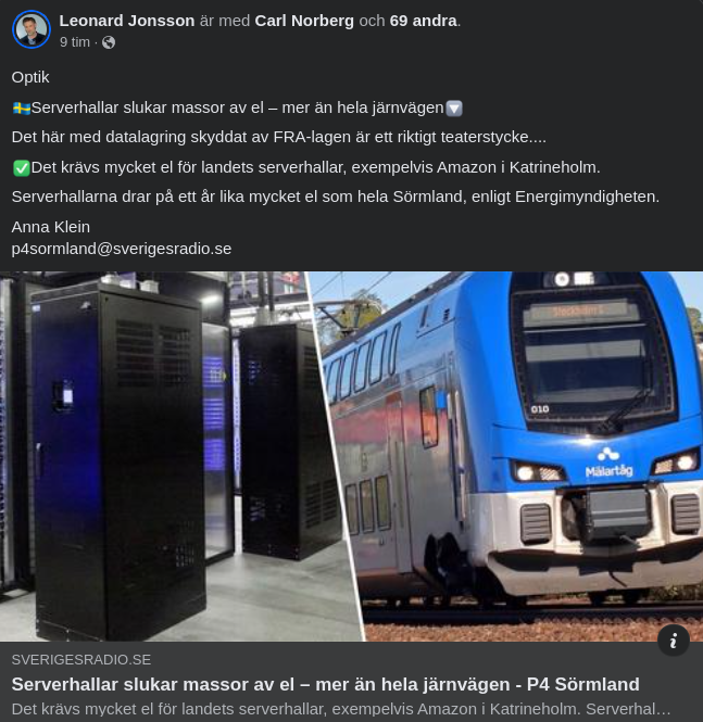 Elslukande Serverhallar