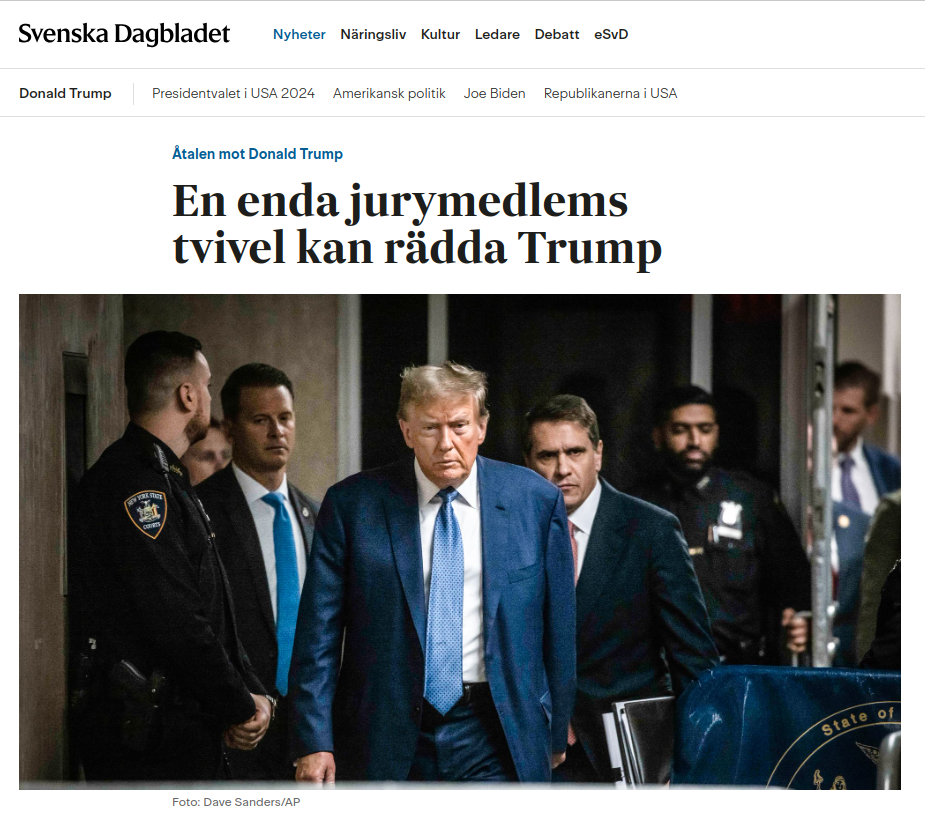 Närmande Slutpläderingar I SvD
