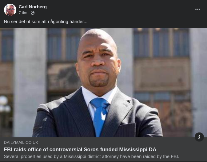 FBI Hos Soros-Finansierad Åklagare