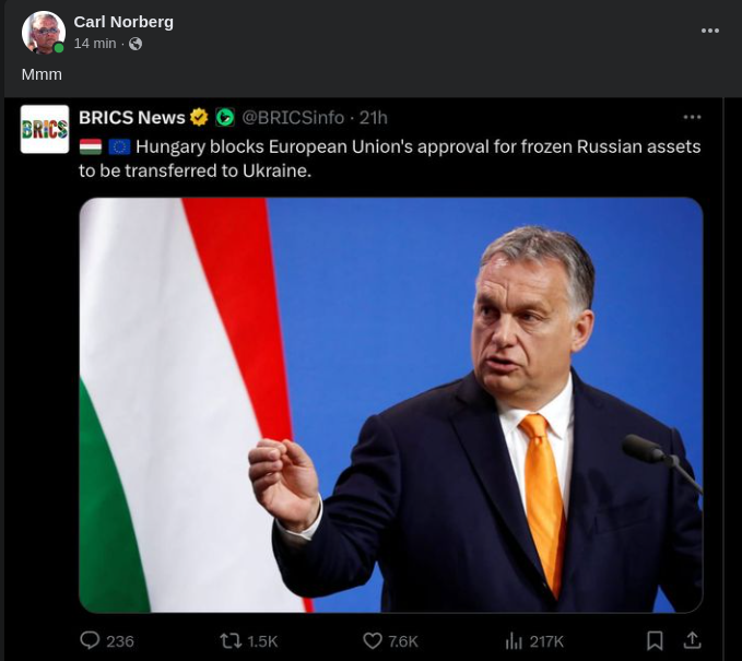 Ungern Blockerar EU-Godkännande