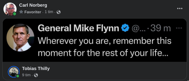 Gen. Flynn: Kom ihåg det här för resten av ditt liv