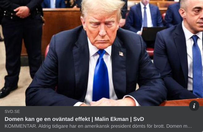 Oväntad tillbakakaka?