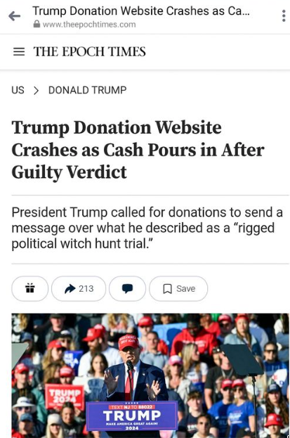 Kraschad donationssite