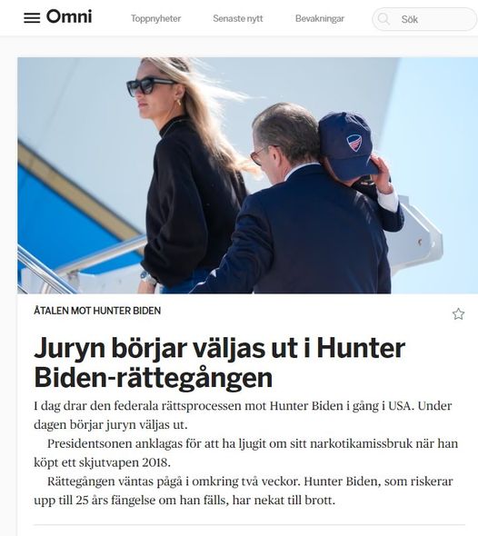 Juryval För Hunter-Rättegång