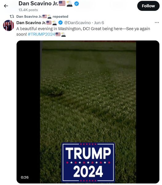 Scavino På Demokraternas Dag