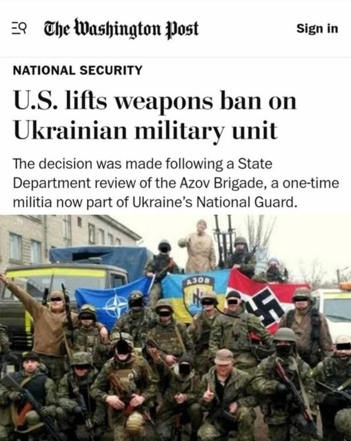 USA & Vapen Till Azov