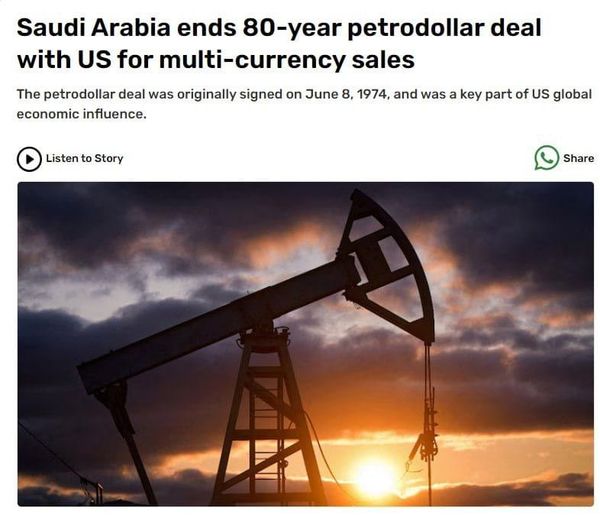 Saudiarabien & Dollarn
