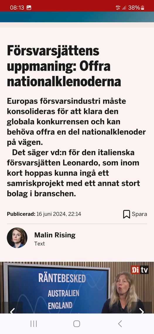 Leonardo Vill Konsolidera