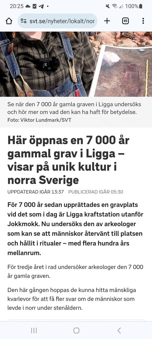 7000-Årig Grav I Ligga