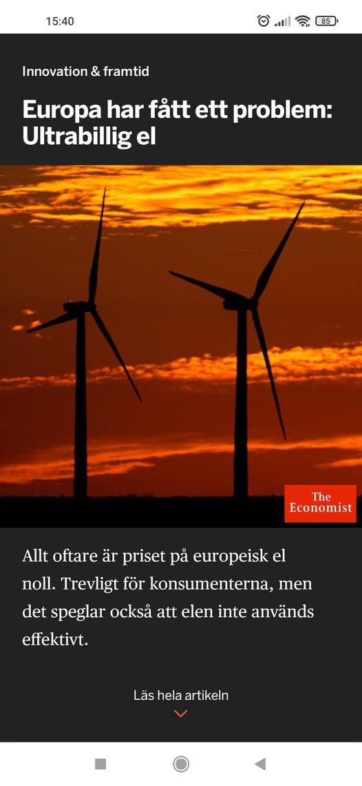 Problematiskt Ultrabillig El