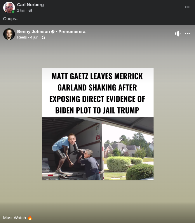 Gaetz Skakar Garland