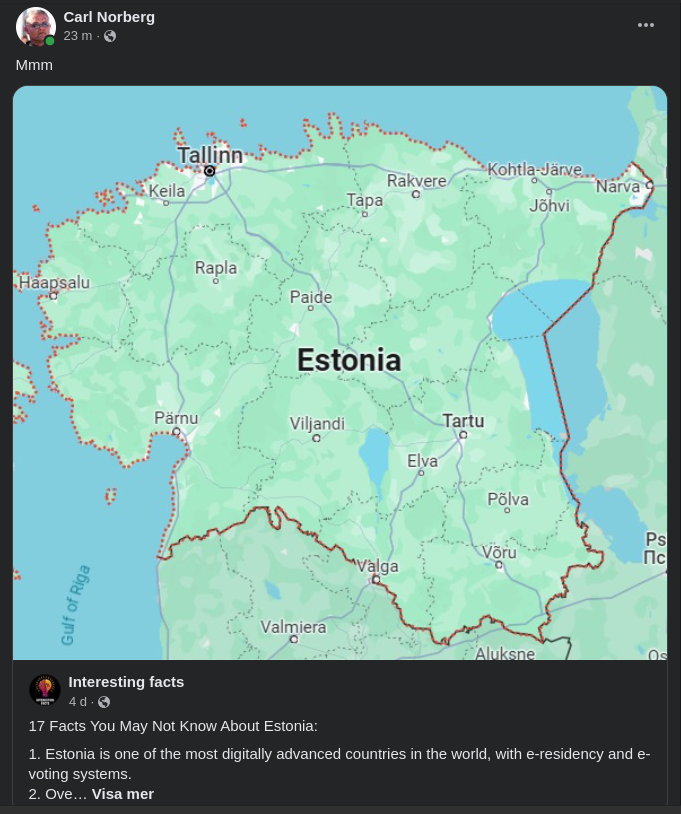 16 Estländska Punkter