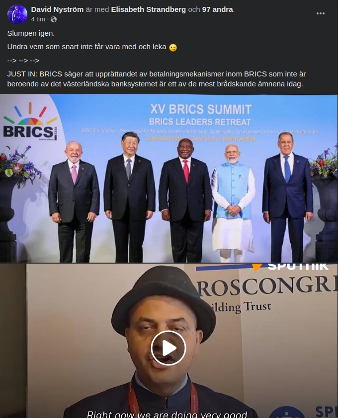 BRICS Upprättar Betalningsmekanismer