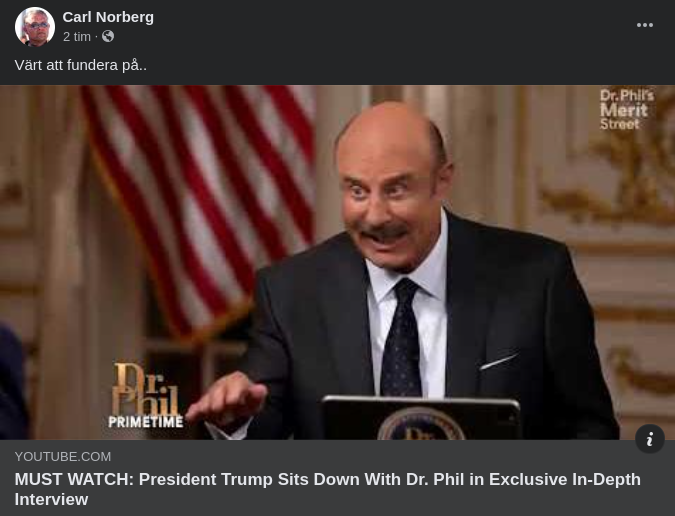 Trump Hos Dr. Phil