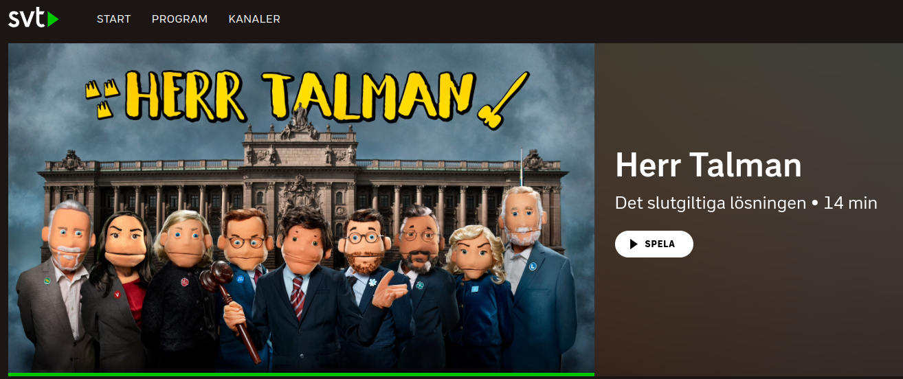 Herr Talman - Den Slutgiltiga Lösningen