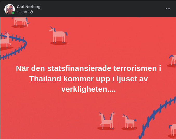 Statsfinansierad Terrorism I Thailand