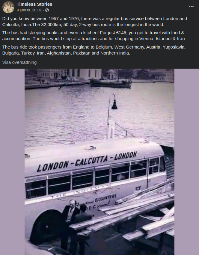 London Calcutta Med Buss..