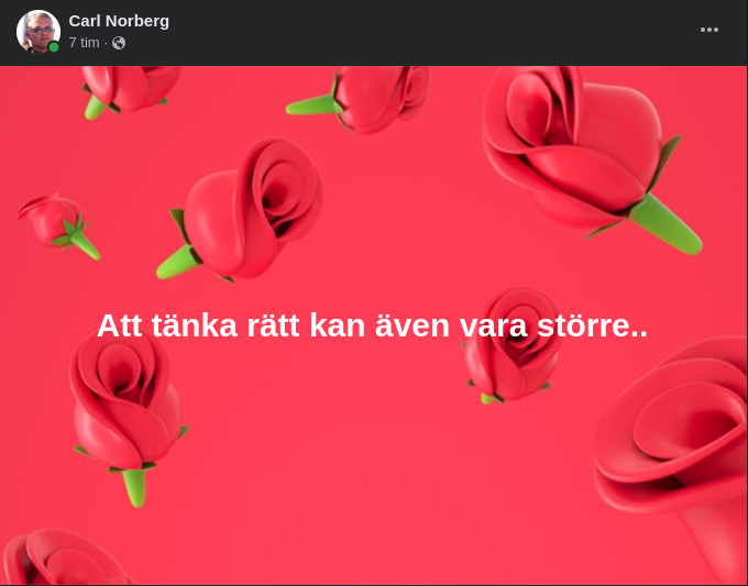 Rätt Större Tänkt..