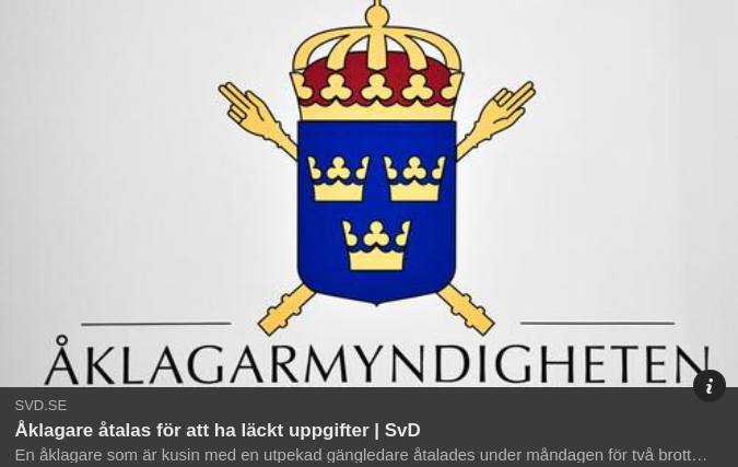 Åtalad Åklagare