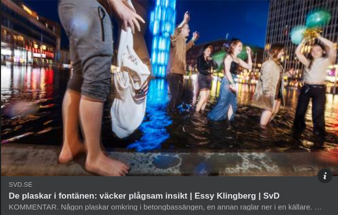 Fontänplaskande Töntmaffia