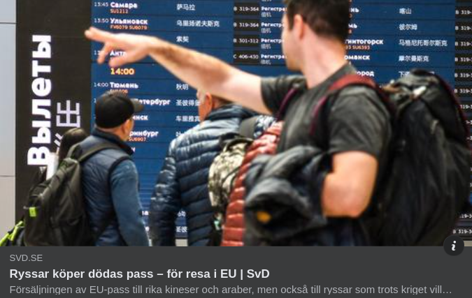 Handel Med Dödas Pass