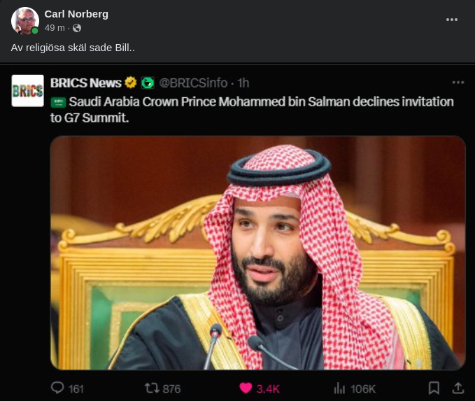 MbS Nobbar G7-Möte