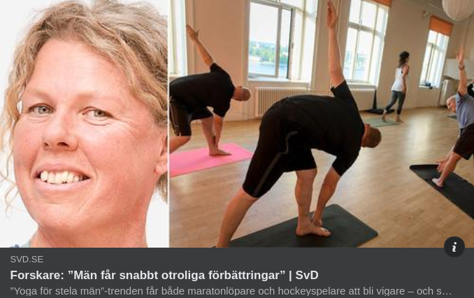 Stela Män & Yoga