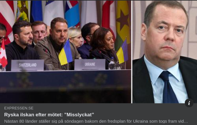 Rysk Fredsmötesilska I Expressen