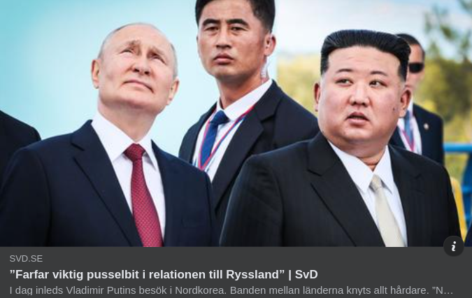 Putin I Nordkorea