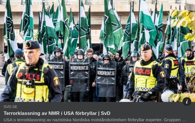 Expertförbryllande Amerikansk Terrorklassning