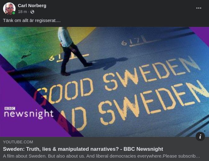 BBC Newsnight & Sweden