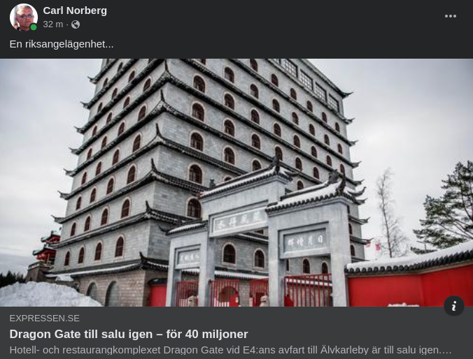 Riksangelägenheten Dragon Gate