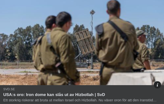 Iron Dome & Hizbollah