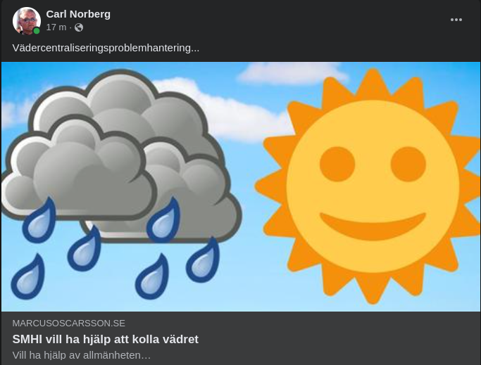 SMHI Söker Väderobservatörer