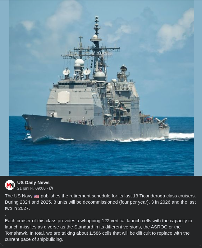 Ticonderoga Class Cruisers