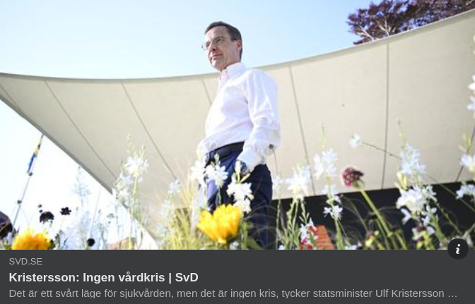 Ingen Vårdkris Enligt Barnhandlaren