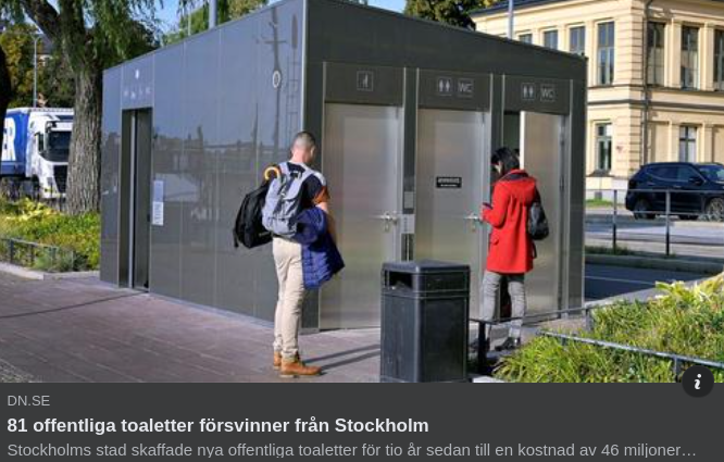 Försvinnande Stockholmstoaletter