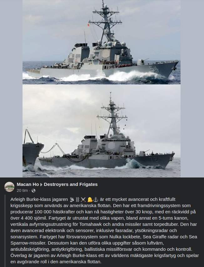 Arleigh Burke-Klass Jagaren