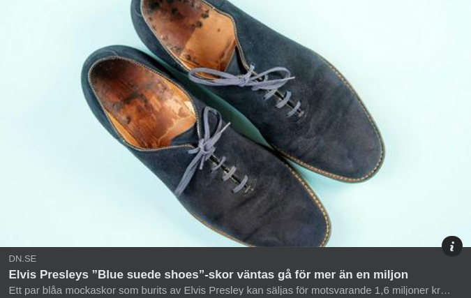 Blue Suede Shoes
