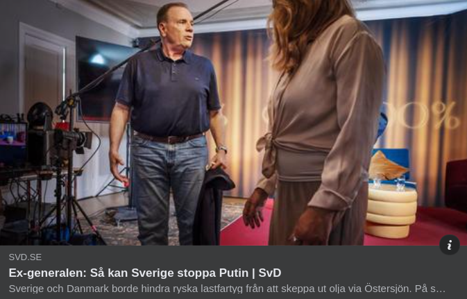 Svensk Väg Att Stoppa Putin..