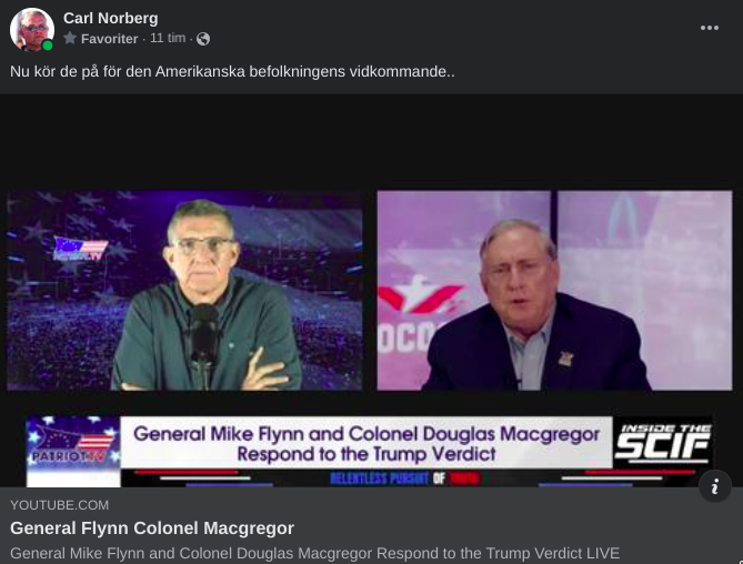 Flynn & MacGregor om Trumps dom