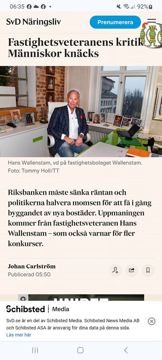 Räntekritisk Fastighetsveteran