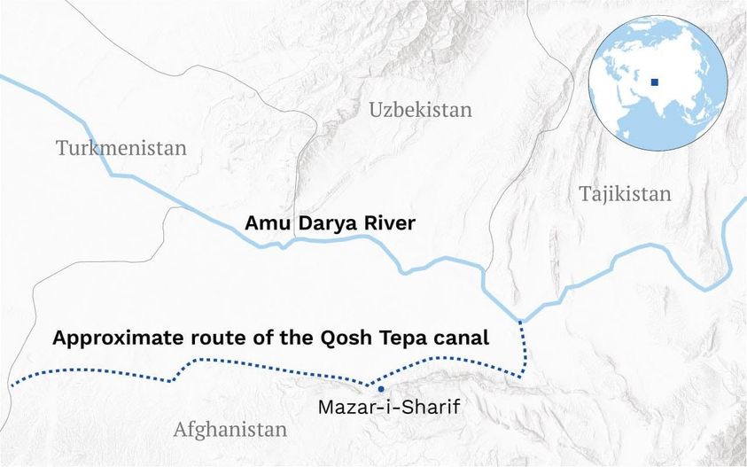 Talibanskt Kanalprojekt