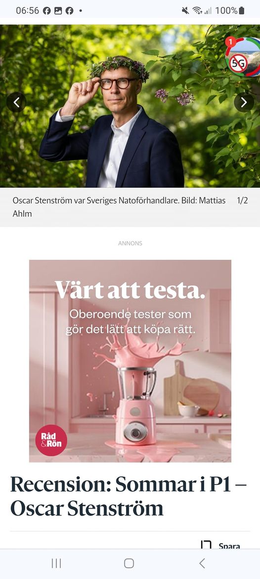 Stenströms Sommarprat Recenserat