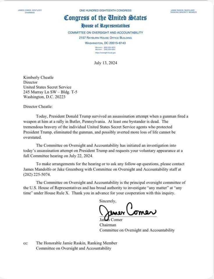 President Trump Överlevde..