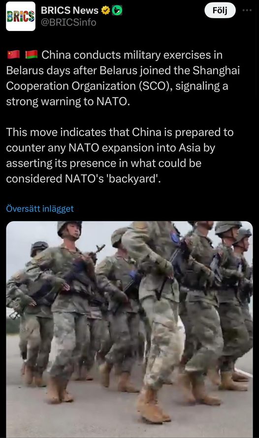 PLA På Övning I Belarus