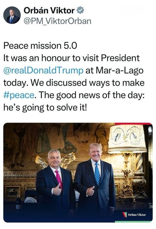 Trump & Magdalena Om Orbáns Insats